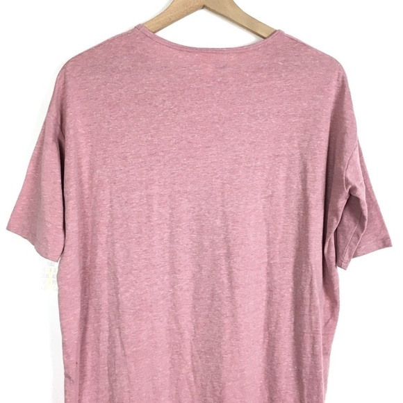 LULAROE Irma Tunic Top Oversized Hi Lo Solid Heathered Lagenlook Size XXS NWT - Picture 5 of 10